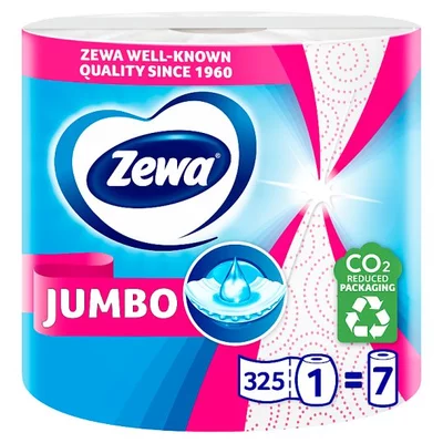 Zewa Jumbo Decor háztartási papírtörlő 2 rétegű 1 tekercs