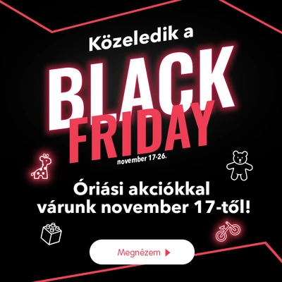 Black Friday a REGIO játékon