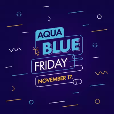 Blue Friday az AQUAban