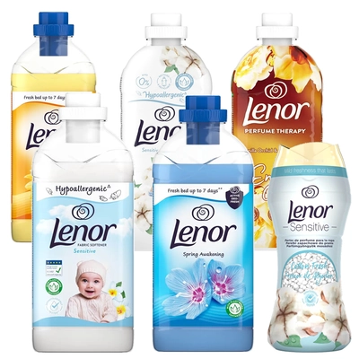 Lenor Textilöblítő - Csomagajánlat 6x 1200/1600 ml 48/64 mosás)