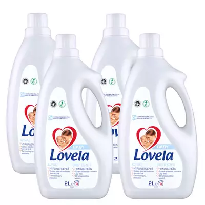 Lovela Baby Hipoallergén öblítőszer 4x 2000 ml (132 mosás)