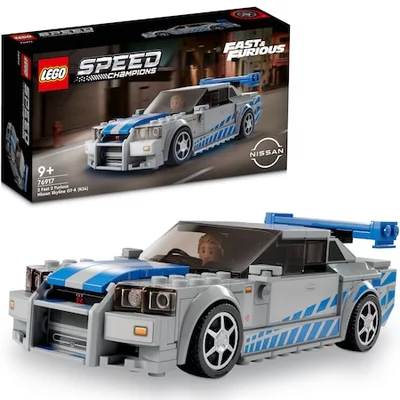 LEGO Speed Champions 76917 2 Fast Furious Nissan Skyline GT-R (R34)