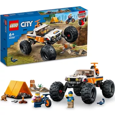 LEGO City 60387 4x4-es terepjáró kalandok