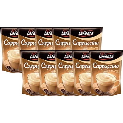 LaFesta Cappuccino utántöltő Creamy, 10x100g