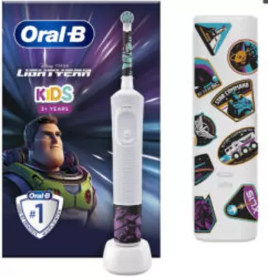 Oral-B Kid 3+ Lightyear lektromos gyerekfogkefe+ útitok (10PO010389)