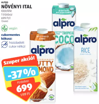 ALPRO növényi ital, 1l