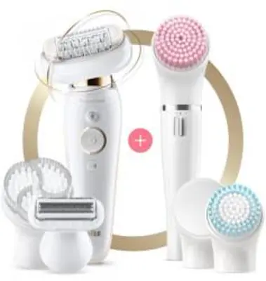 Braun Silk-épil 9 Flex 9100 Beaty set nedves és száraz epilátor + 9 kiegészítő