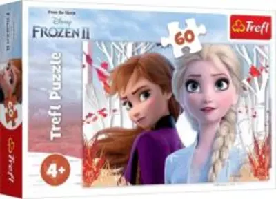 Trefl Jégvarázs 2: Anna és Elza varázslatos kalandja 60db-os puzzle - 17333