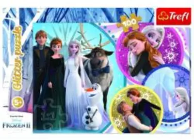 Trefl Jégvarázs 2. 100 darabos, glitteres puzzle 154010