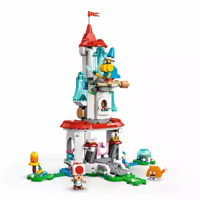 LEGO Peach macskajelmez és befagyott torony kiegészítő szett 71407
