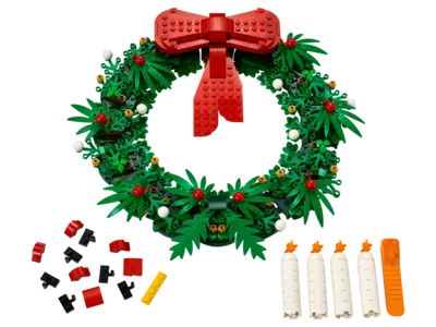 LEGO 2 az 1-ben karácsonyi koszorú 40426