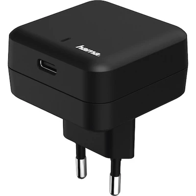 Hama Power Delivery töltő, USB Type-C, 3A, Fekete