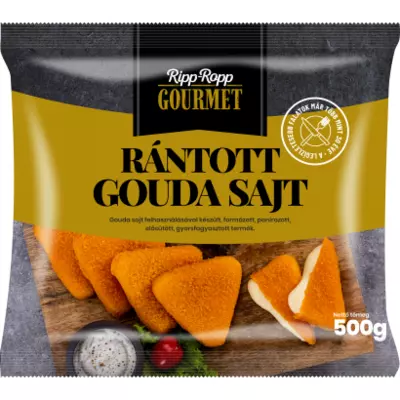 Rántott gouda sajt 500 g