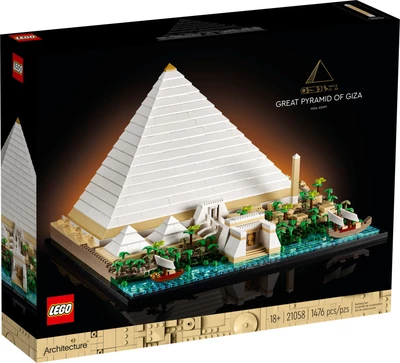 21058 LEGO® Architecture A gízai nagy piramis - Kockaváros