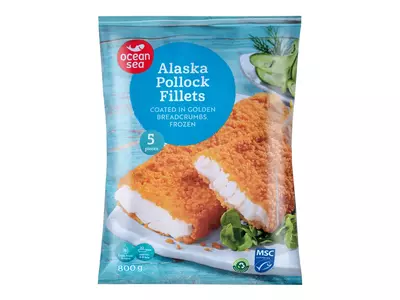 Ocean Sea Alaszkai tőkehalfilé, 800 g