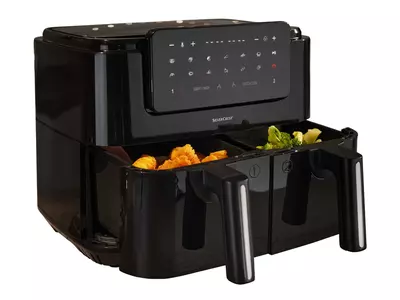 Silvercrest® Kitchen Tools Dupla zónás forrólevegős fritőz