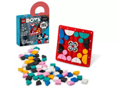 LEGO® DOTS Mickey egér és Minnie felvarró (41963)