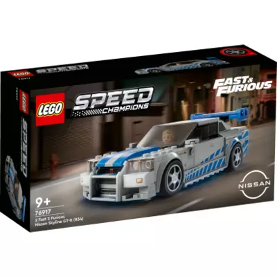 LEGO Speed ​​​​Champions 2 Fast Furious Nissan Skyline GT-R (R34) (76917)
