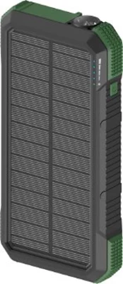 AlzaPower SolarScout 20000mAh - zöld power bank