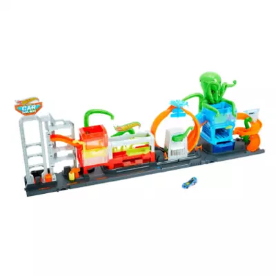 Hot Wheels city polipos autómosó