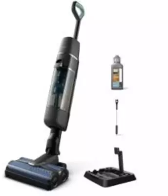 Philips XW7110/01 7000 AquaTrio Cordless Vezeték nélküli aktív felmosó, 25W, 2V, fekete