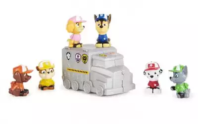 Spin Master Mancs őrjárat Big Trucks Mini hős figurák
