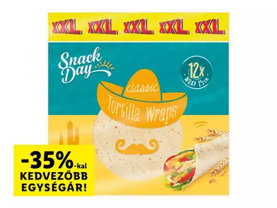 Snack Day Tortilla wraps