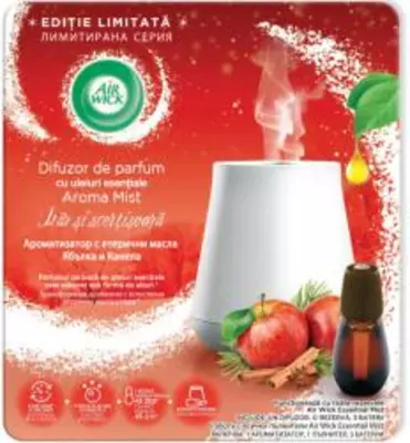 Air Wick Aroma Diffúzor készülék + Alma és Fahéj 20ml utántöltő (3238088)