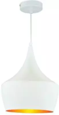 Goldlux (Polux) Csillár függő mennyezeti lámpa IL MIO MODERN P-306B E27 fehér és arany - (SANLA00415)