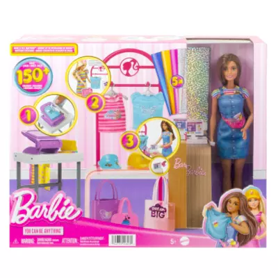 Barbie Ruhatervező játékszett