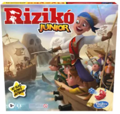 Hasbro - Rizikó Junior társasjáték E6936