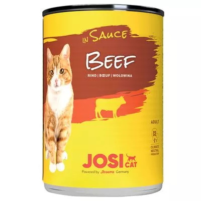 JosiCat gazdaságos csomag szószban 24 x 415 g