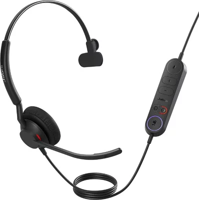 Jabra Engage 40 - (Inline Link) USB-A MS Mono Fej /fülhallgató