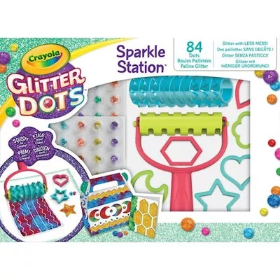 Crayola Glitteres Dekorgyöngyök: Kreatív Csillámkészlet