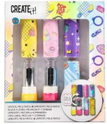 Canenco Create It! Mix & Match rúzs készlet keverhető kupakkal