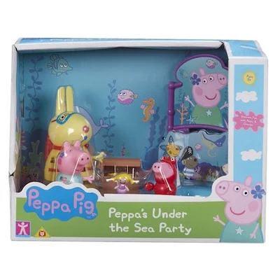 Character Options Peppa malac vízalatti játékszett - 3 figurával