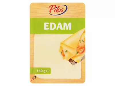 Pilos Szeletelt edámi sajt, 150 g (min. 2 vsásárlásánál)