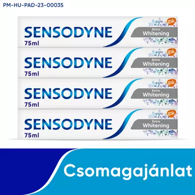 Sensodyne Extra Whitening fogkrém csomag