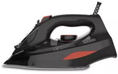 Black & Decker BXIR3000E vasaló, 3000 W, 0, 42 literes víztartály, változó gőzáram 45 g perc gőzsugár 200 fekete piros