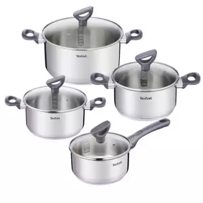 TEFAL Daily Cook 8 darabos edénykészlet 16 cm-es pörköltfazék 18/20/24 cm + spatulák G712S855