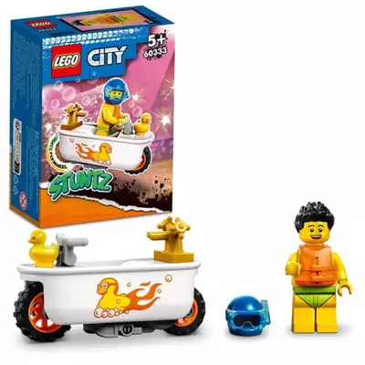 LEGO City 60333 Fürdőkád kaszkadőr motorkerékpár