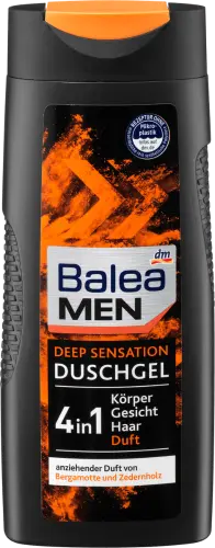 Balea MEN 4in1 tusf rd Deep Sensation DM