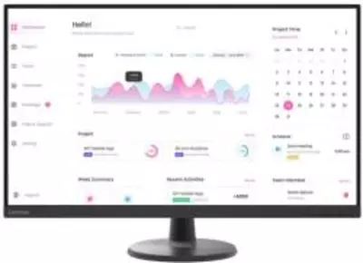 Lenovo D32-45 31, 5'' Sík FullHD 75 Hz 16: 9 FreeSync VA LED Monitor