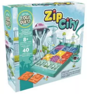 Asmodee Logiquest: ZipCity társasjáték (34637)