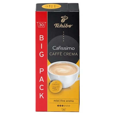 2 x Tchibo Cafissimo Caffé Crema Fine Aroma kapszula, 30 db