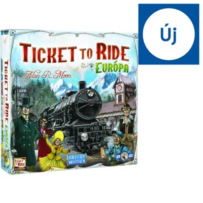 Days Of Wonder Ticket to Ride Európa társasjáték