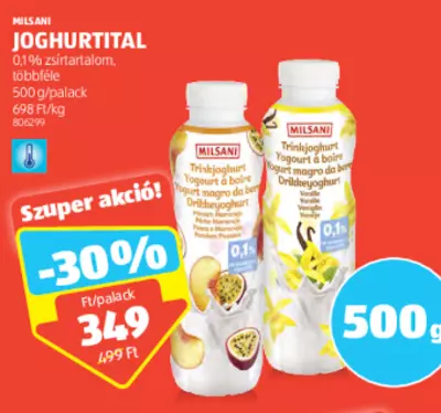 Milsani Joghurtital, 500 g