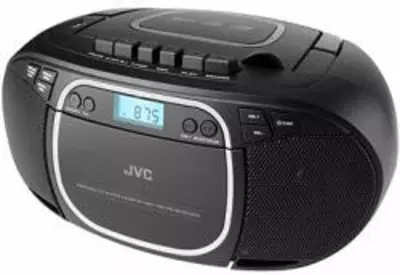 JVC R-CE451B Rádió CD és kazetta lejátszóval