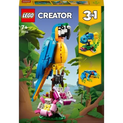 LEGO Creator 3 v 1 31136 Egzotikus papagáj