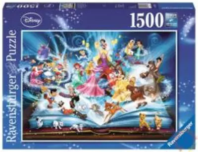 Ravensburger Puzzle 1500 db - Disney varázslatos mesekönyv (16318)